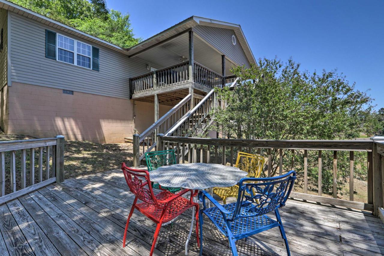 House With Dock And Slide Situated On Lake Sinclair! Sparta Экстерьер фото